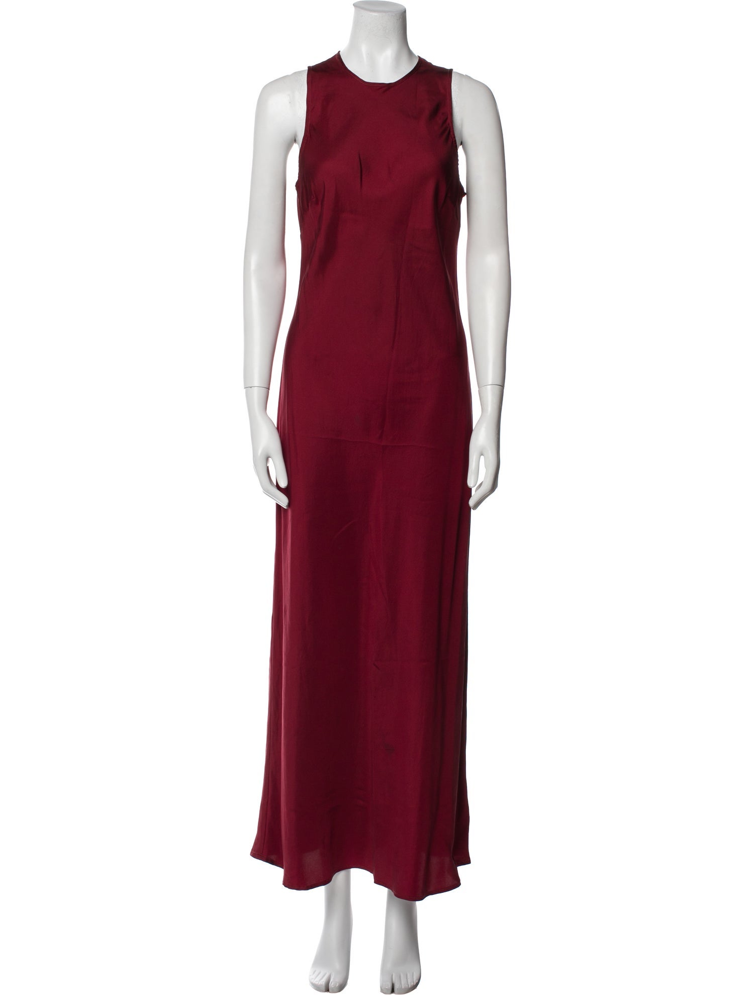 Asceno Silk Long Dress