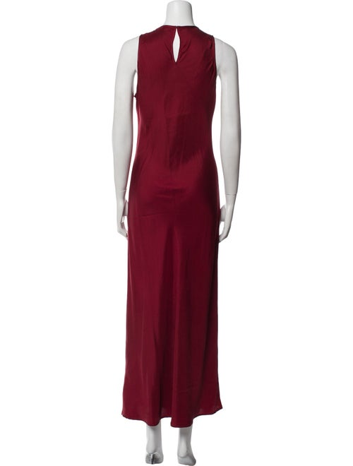 Asceno Silk Long Dress