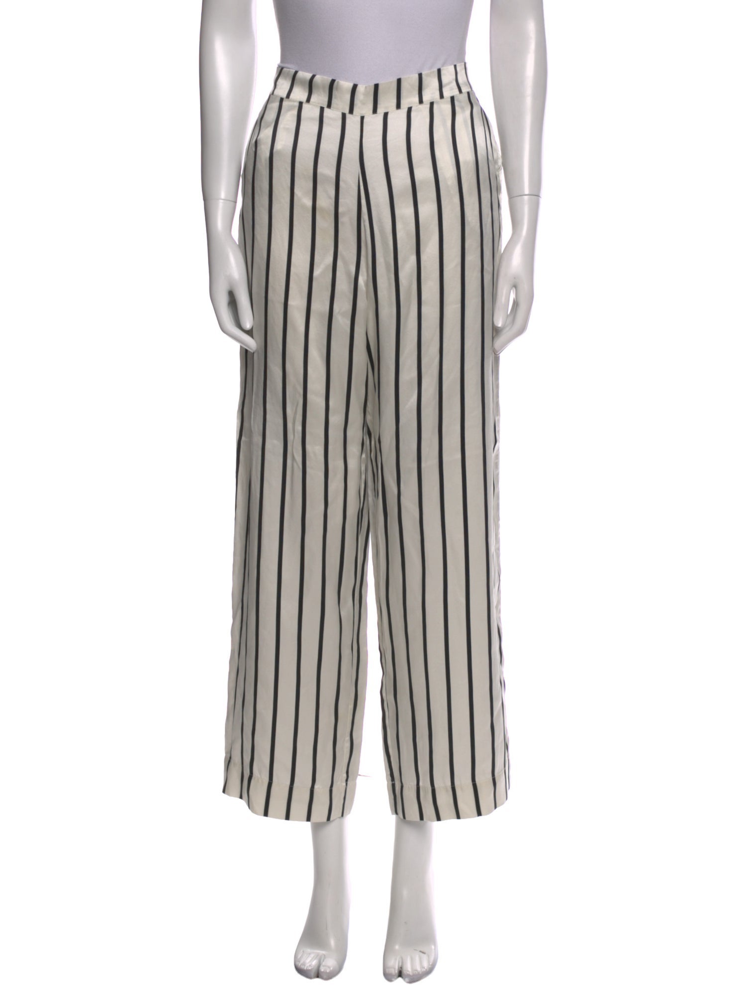 Asceno Silk Straight Leg Pants