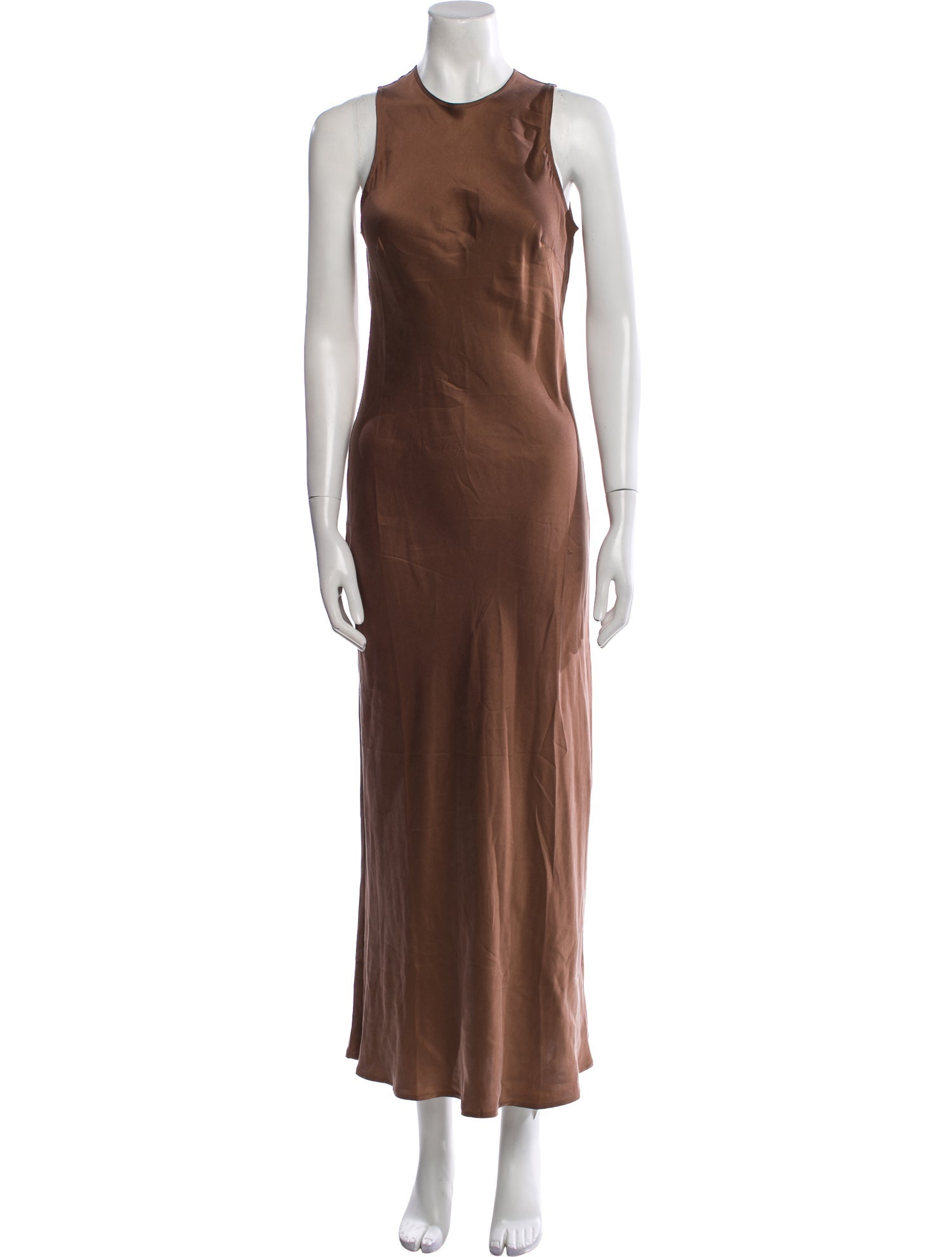 Asceno Silk Midi Length Dress