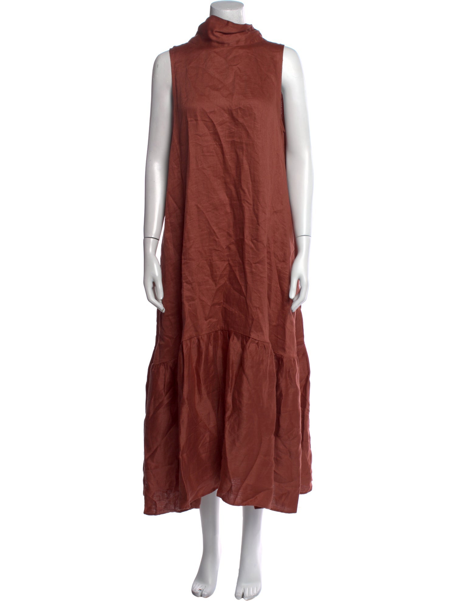 Asceno Linen Long Dress