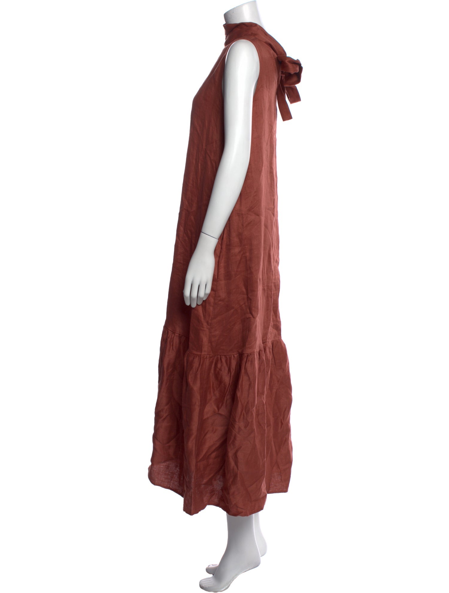 Asceno Linen Long Dress