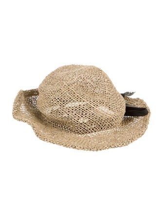 Scha Straw Bucket Hat