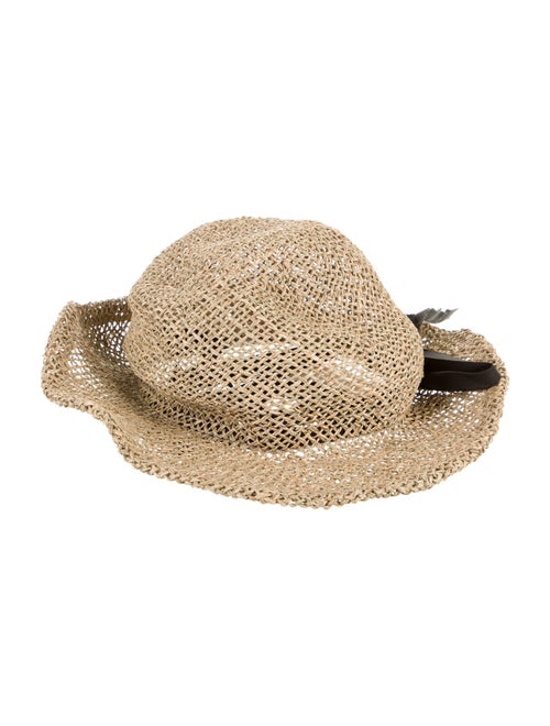 Scha Straw Bucket Hat