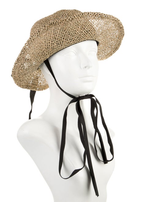 Scha Straw Bucket Hat