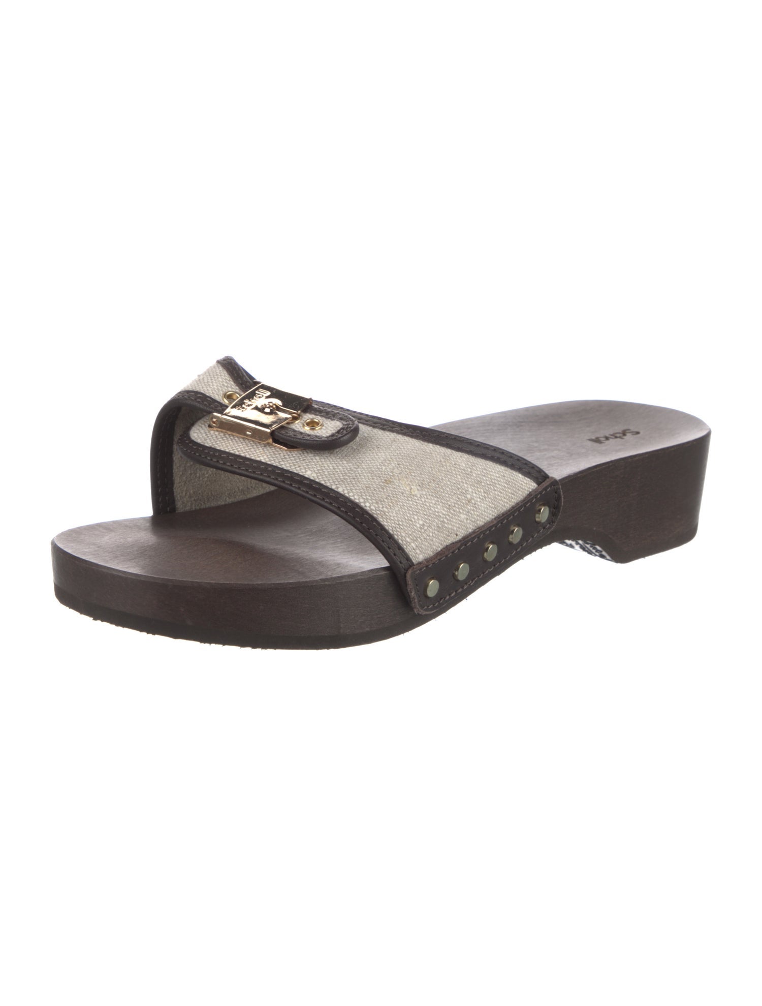 Scholl by CELINE Canvas Slides