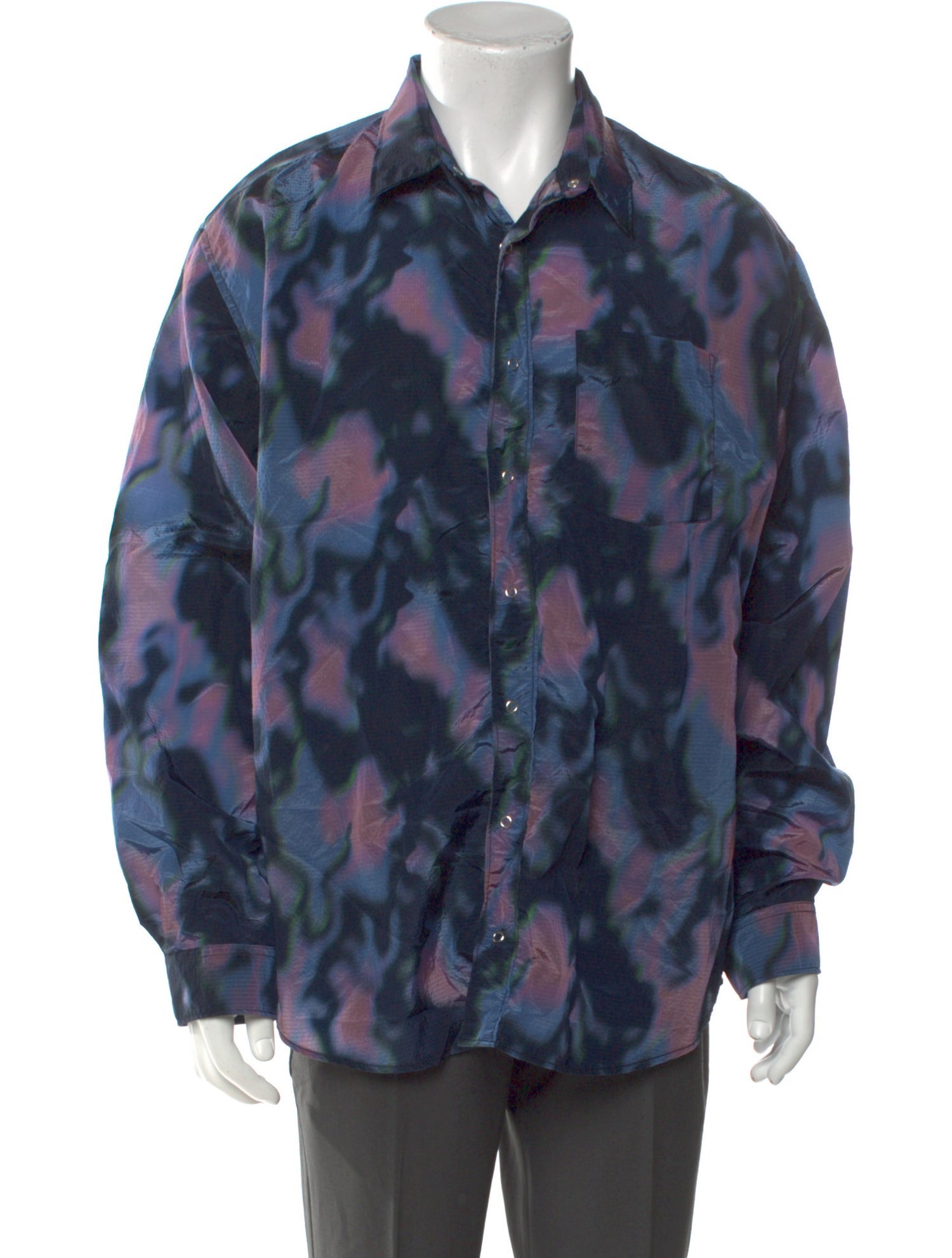 Schnayderman's Printed Long Sleeve Shirt