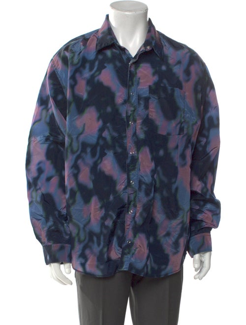 Schnayderman's Printed Long Sleeve Shirt