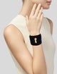 Schiaparelli Keyhole Cuff Bracelet with Shearling