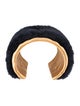 Schiaparelli Keyhole Cuff Bracelet with Shearling