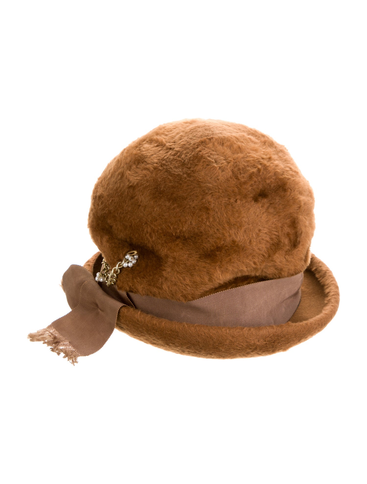 Schiaparelli rabbit fur hat