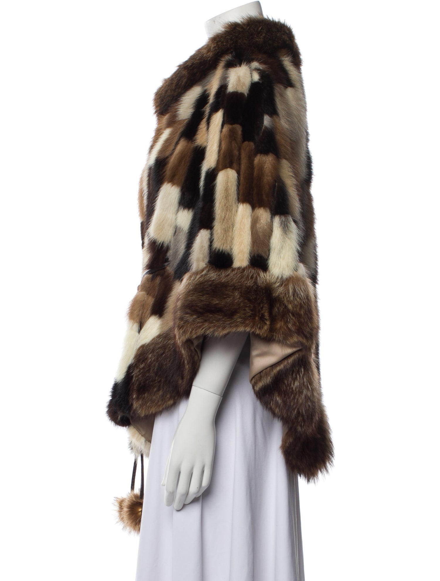 Schiaparelli Vintage Late 1960's - Early 1970's Fur Coat
