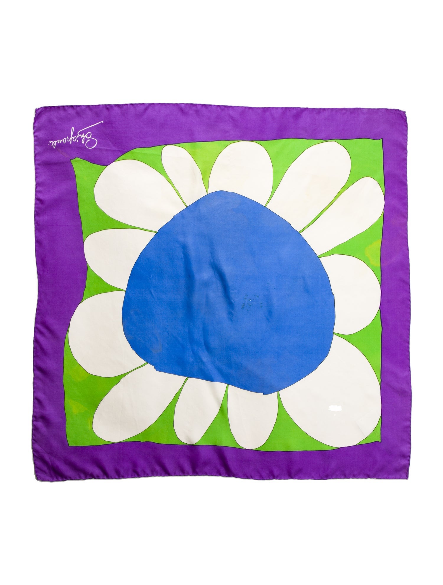 Schiaparelli Silk Printed Scarf