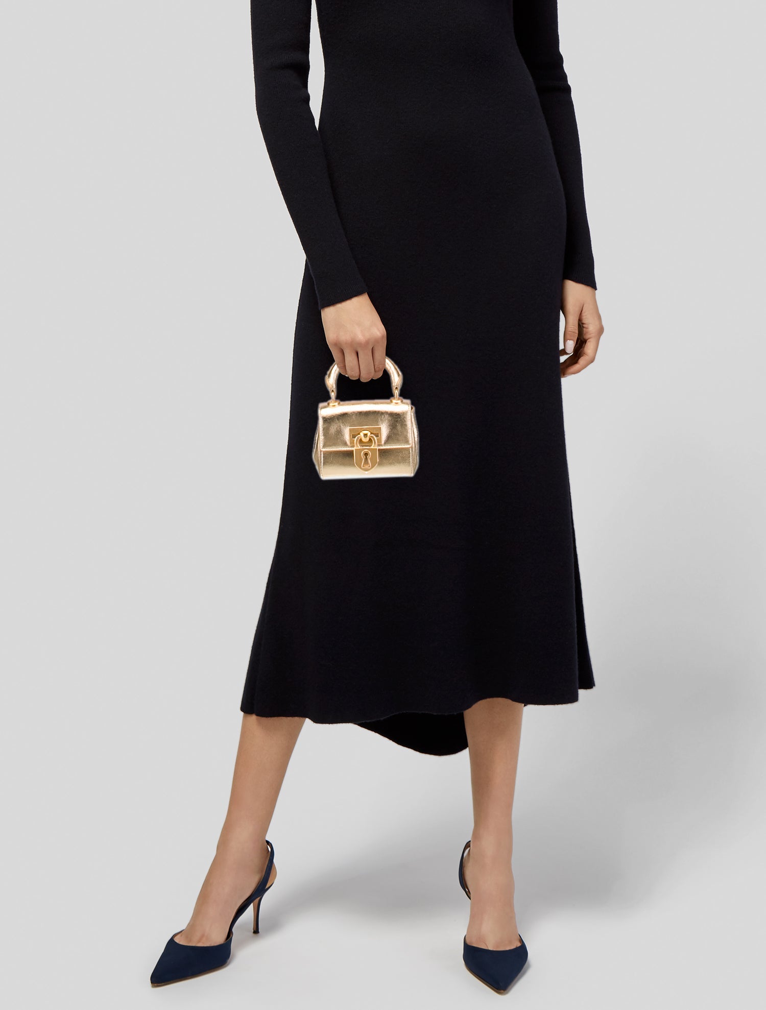 Schiaparelli Leather Shoulder Bag