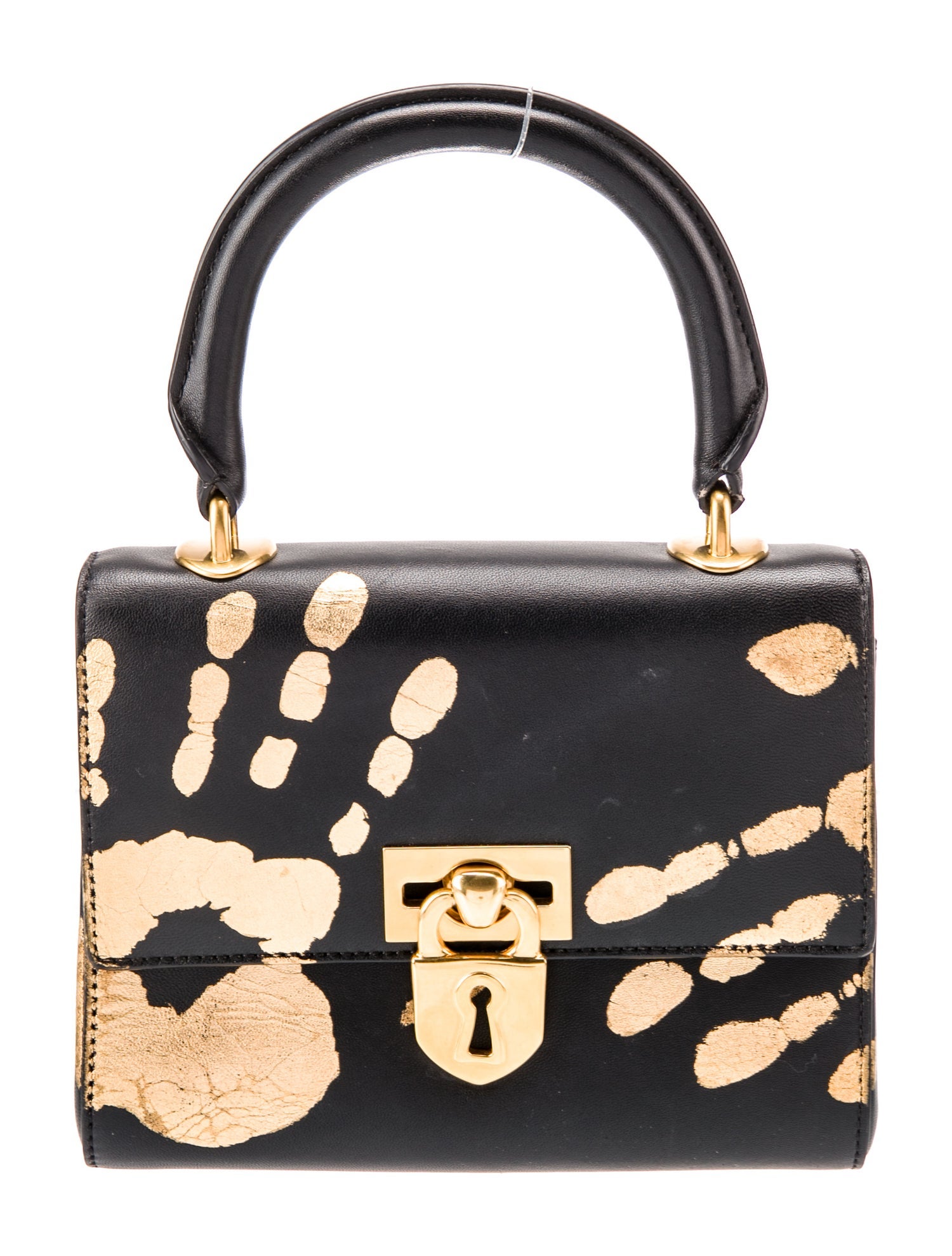 Schiaparelli Leather Top Handle Bag