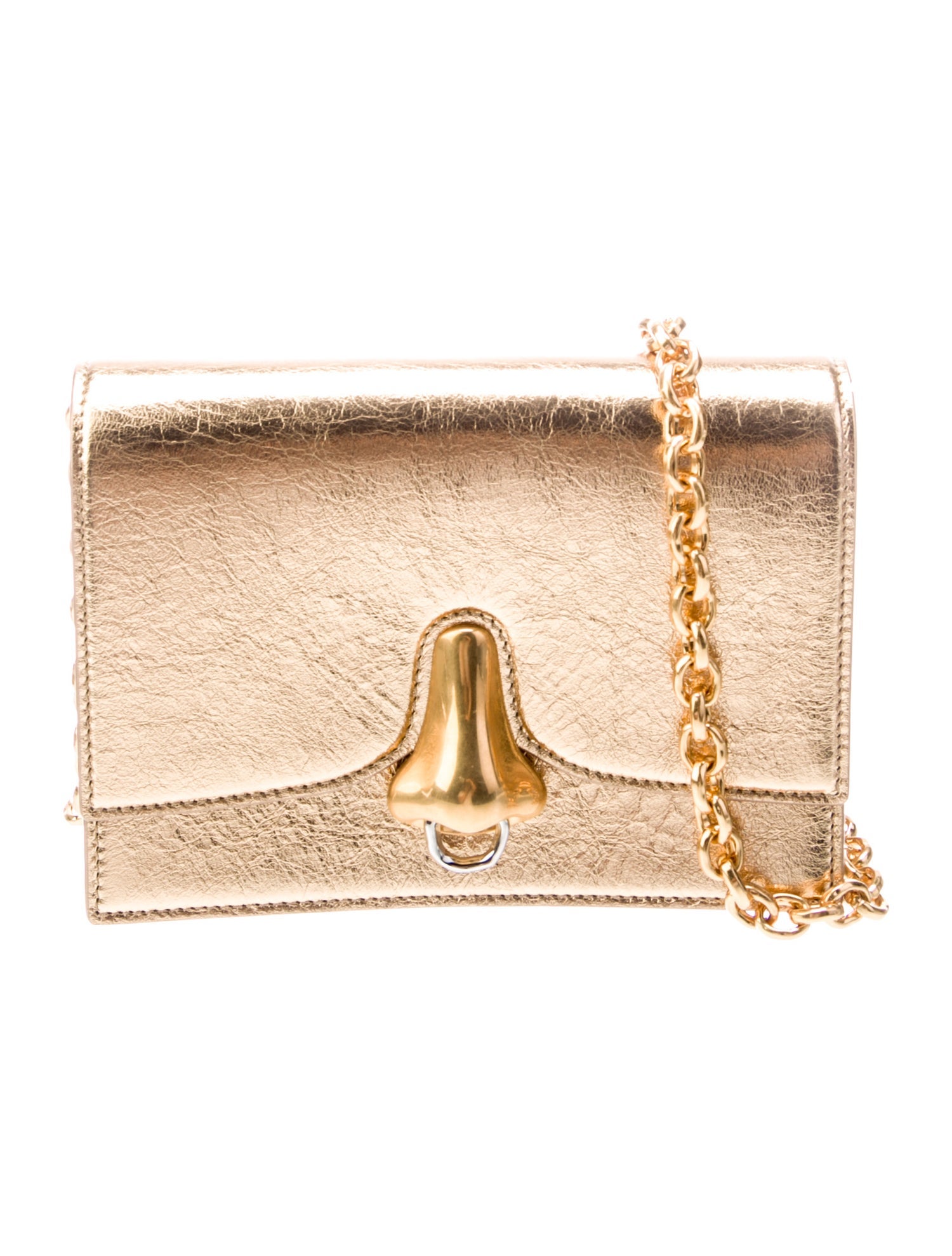 Schiaparelli Leather Shoulder Bag