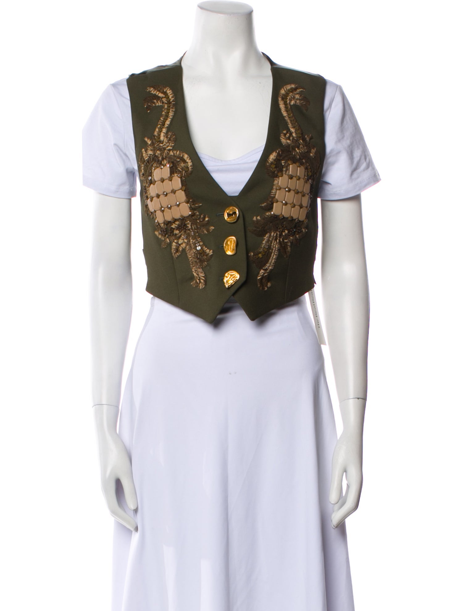 Schiaparelli 2024 Wool Vest