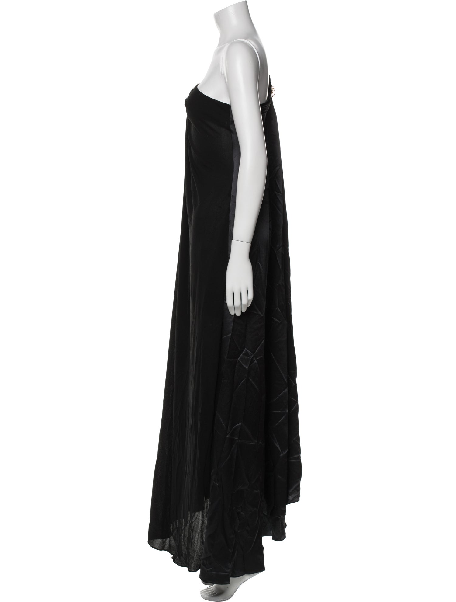 Schiaparelli One-Shoulder Long Dress