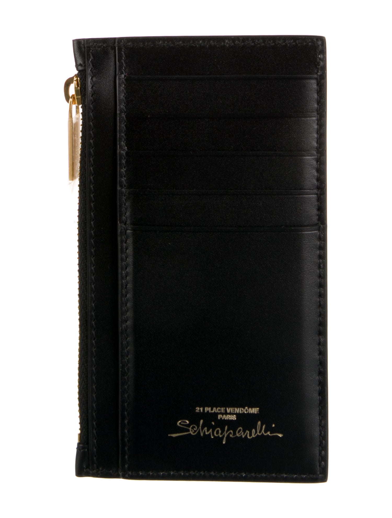 Schiaparelli Leather Coin Pouch w/ Tags