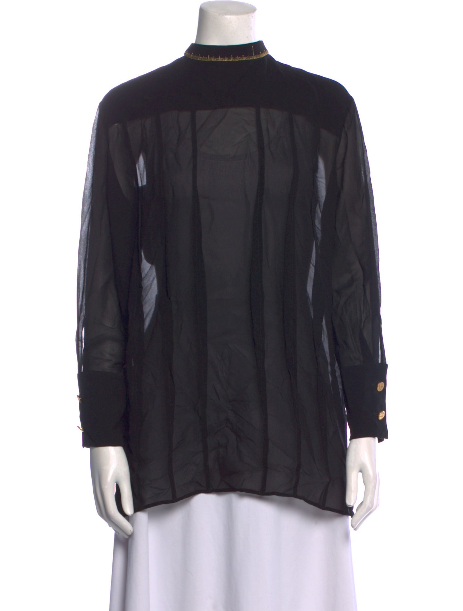 Schiaparelli 2021 Silk Blouse