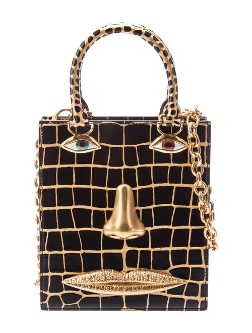 Schiaparelli Alligator Top Handle Bag Mini 2023