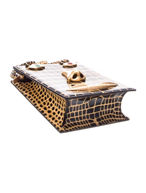 Schiaparelli Alligator Top Handle Bag Mini 2023