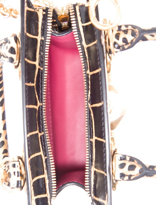 Schiaparelli Alligator Top Handle Bag Mini 2023