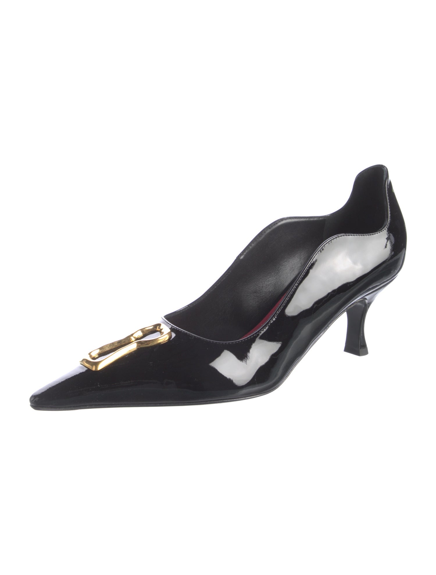 Schiaparelli Patent Leather Pumps