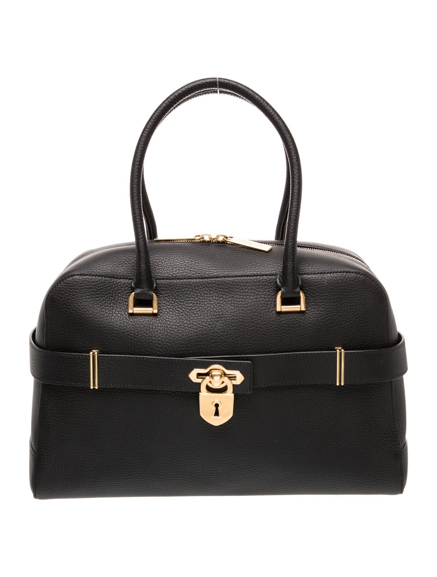 Schiaparelli Leather Padlock 24H Duffle