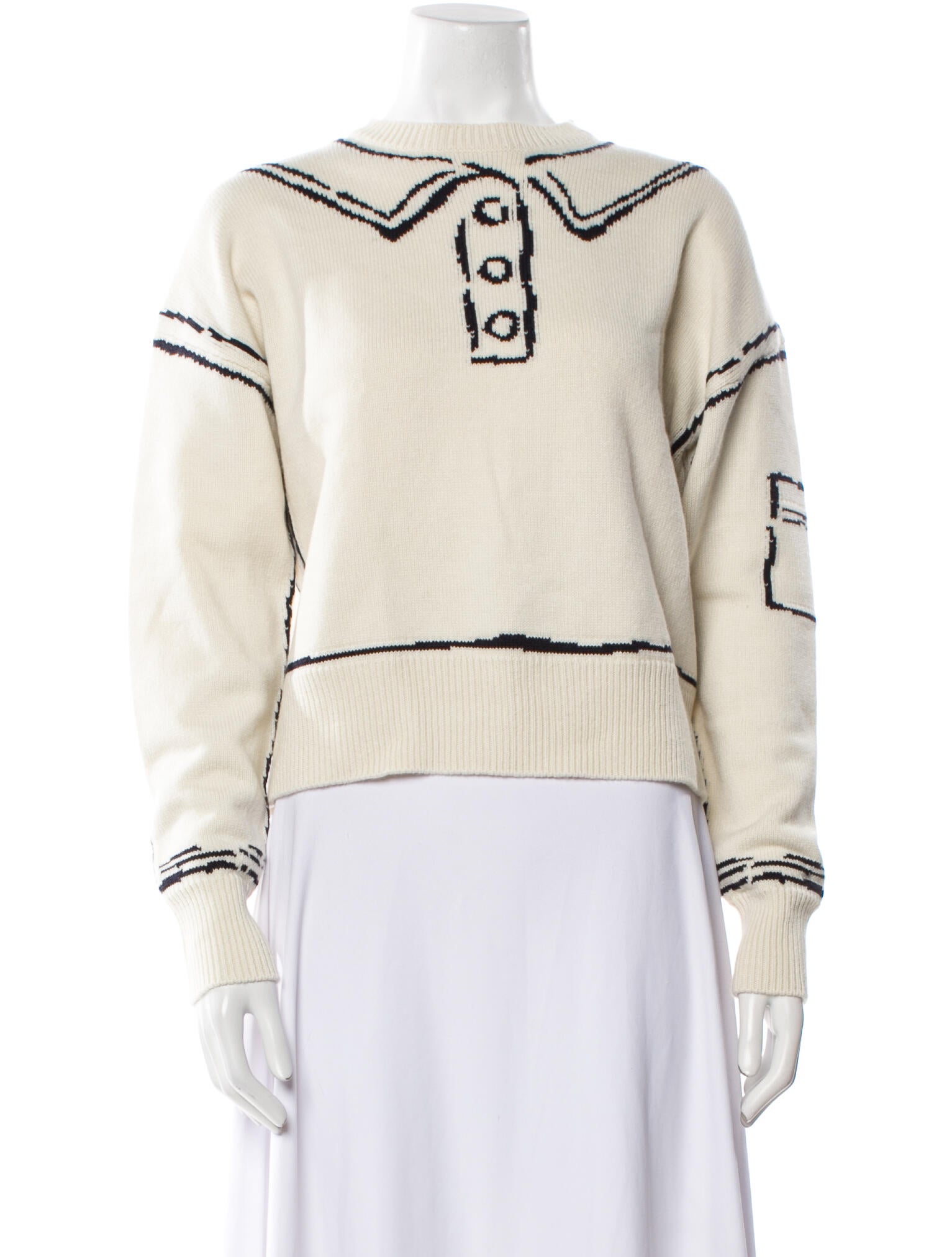 Schiaparelli 2021 'Trompe L'oeil' Sweater