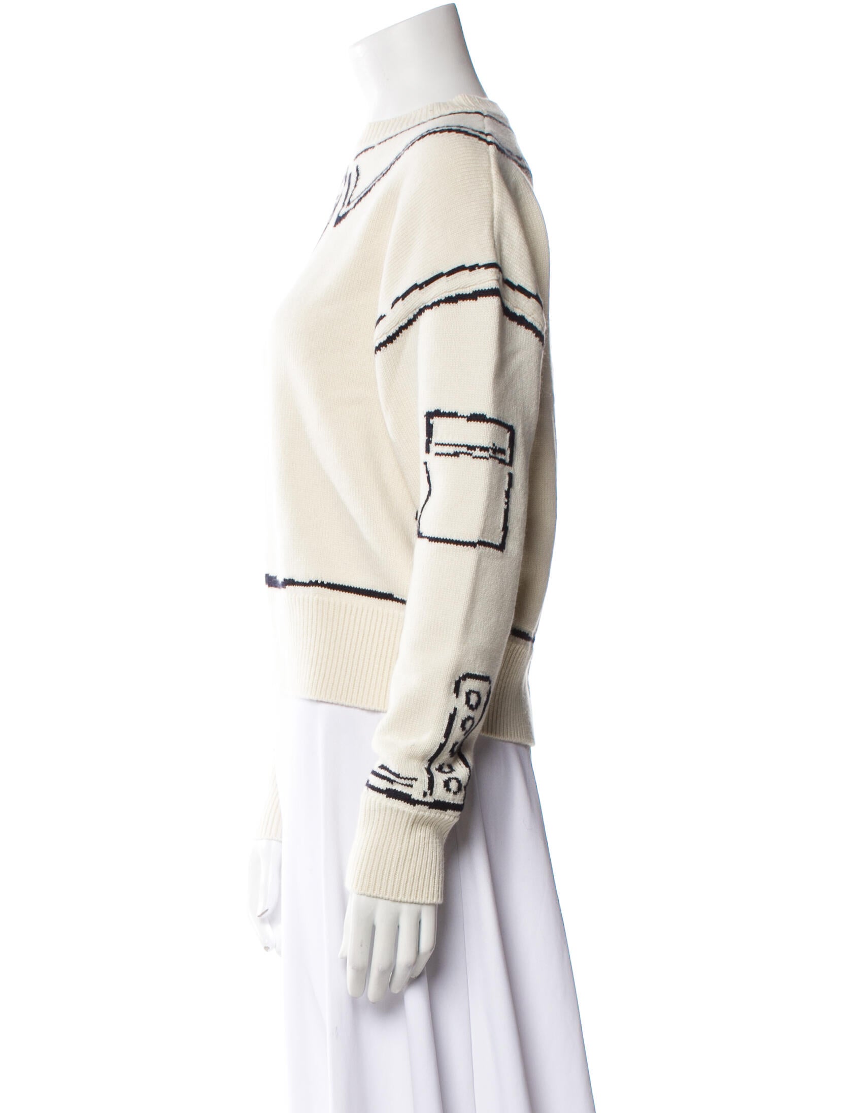 Schiaparelli 2021 'Trompe L'oeil' Sweater