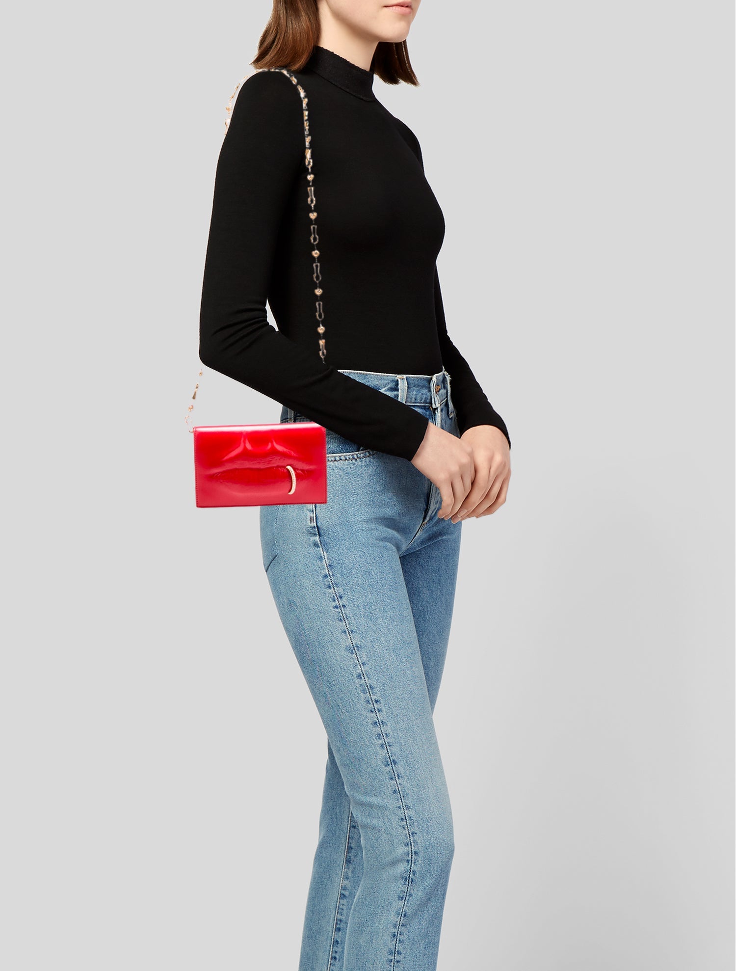 Schiaparelli Leather Shoulder Bag