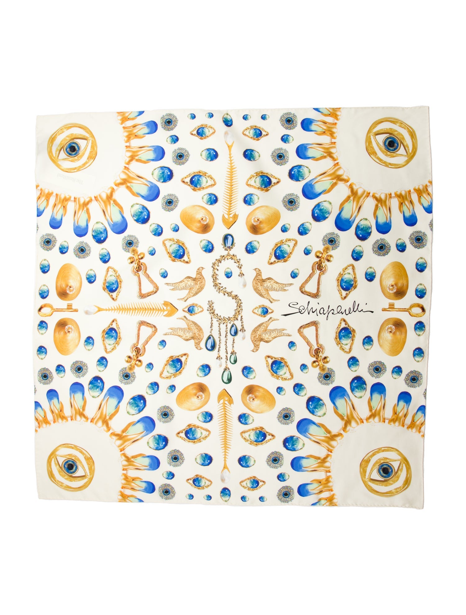 Schiaparelli Silk Printed Scarf