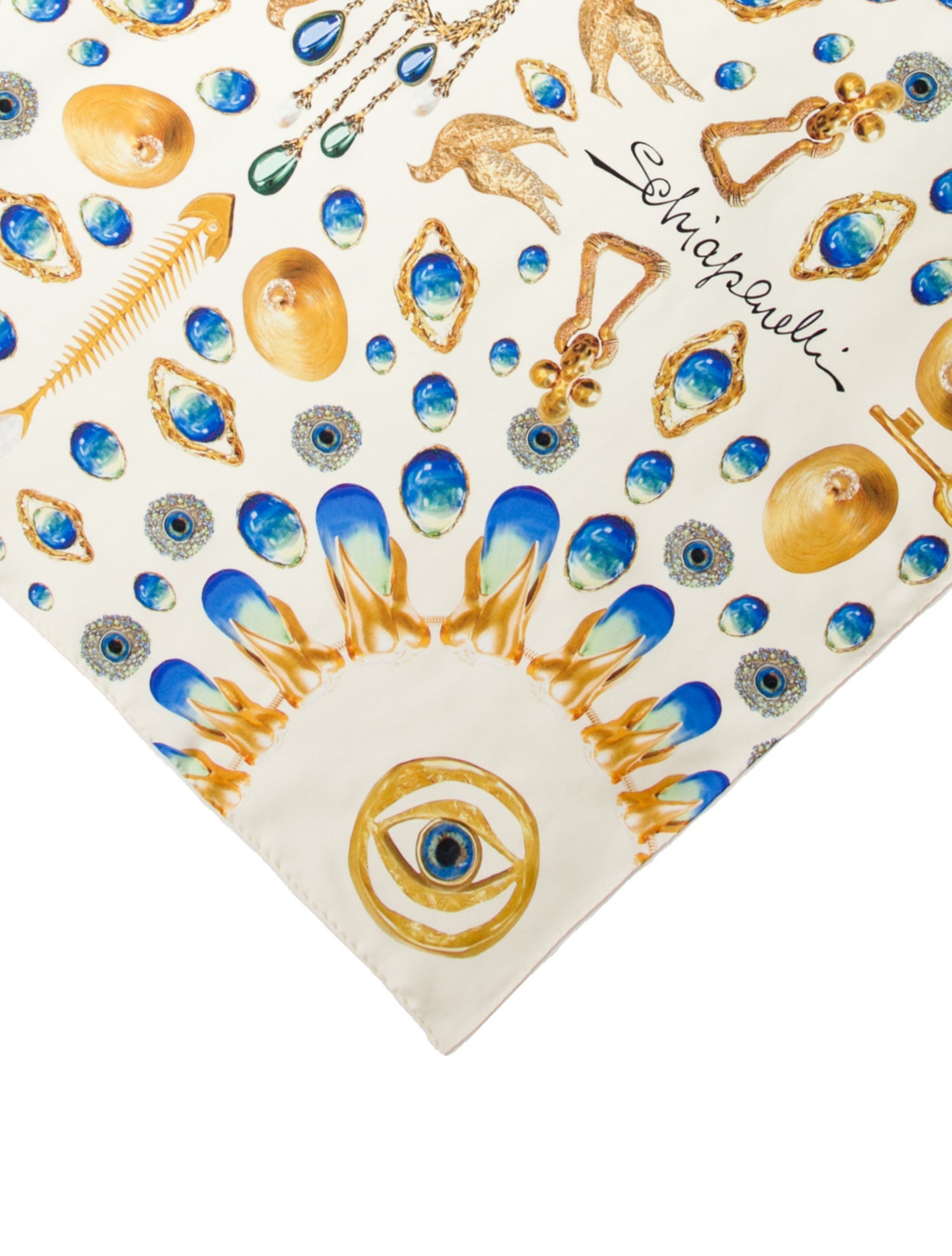 Schiaparelli Silk Printed Scarf