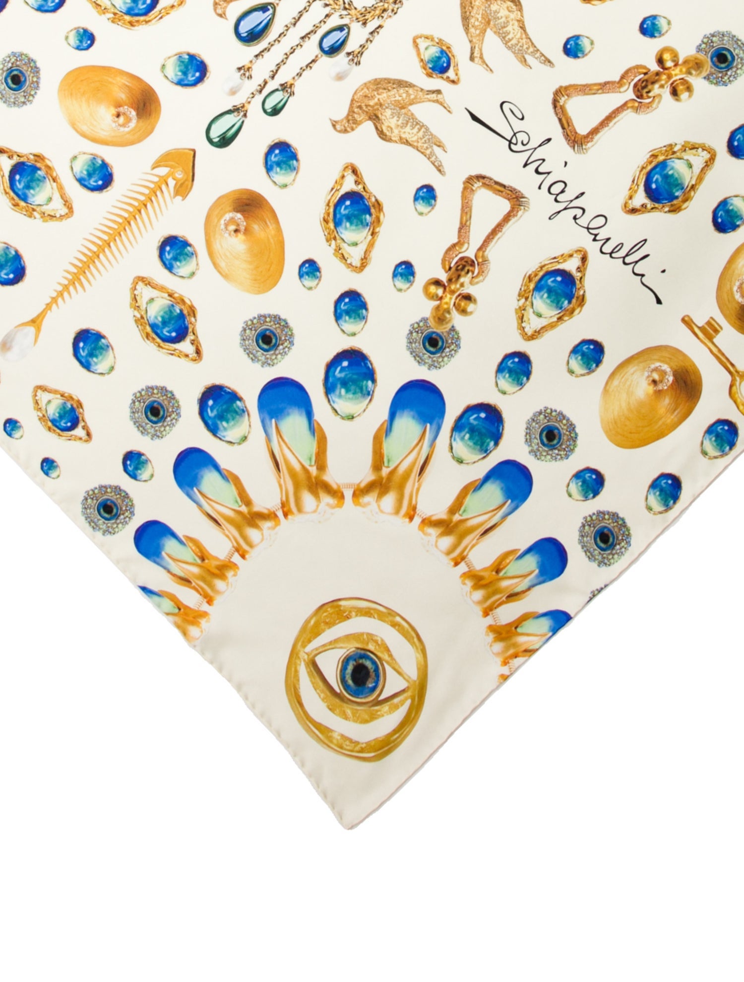 Schiaparelli Silk Printed Scarf