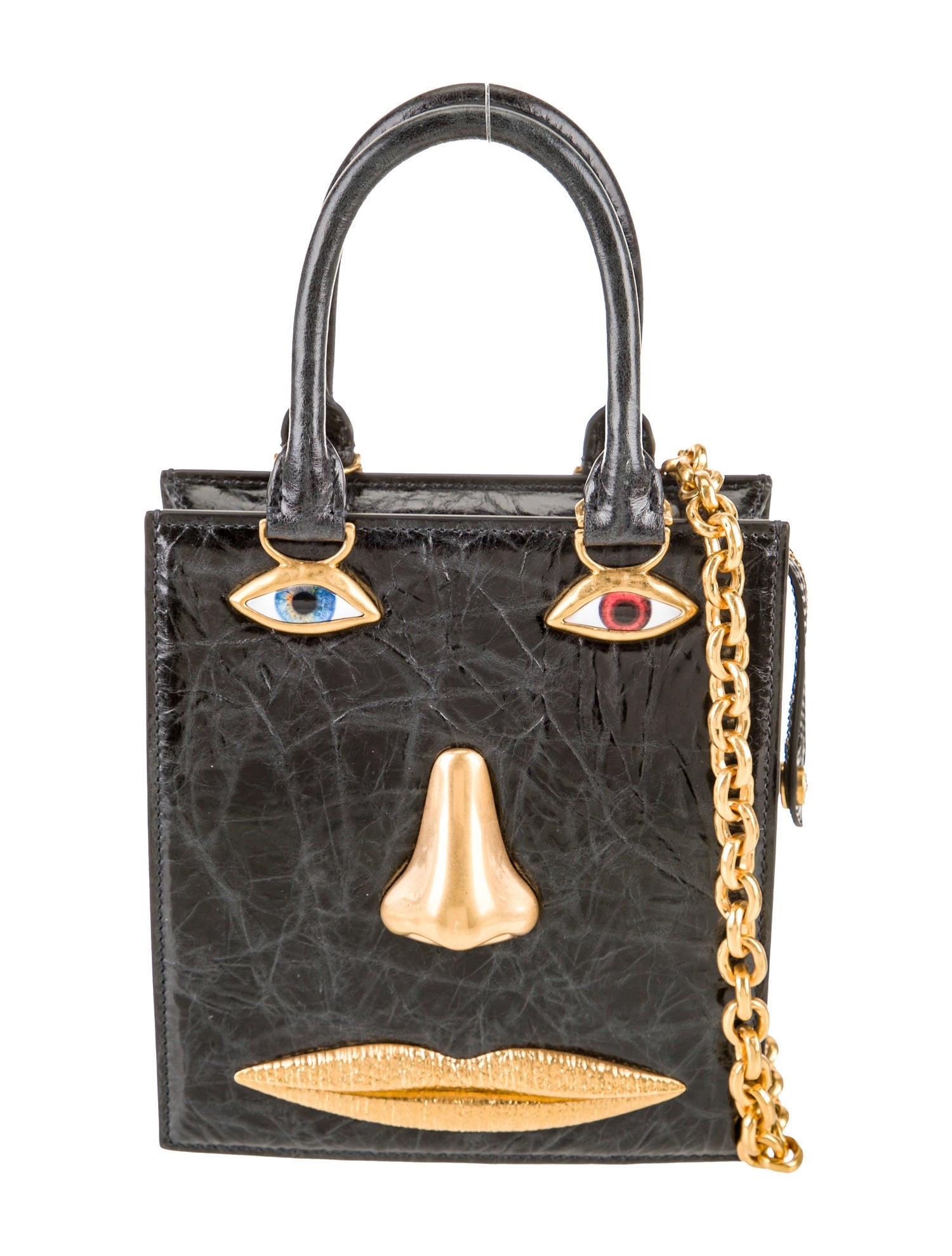 Schiaparelli Leather Face Mini 2024