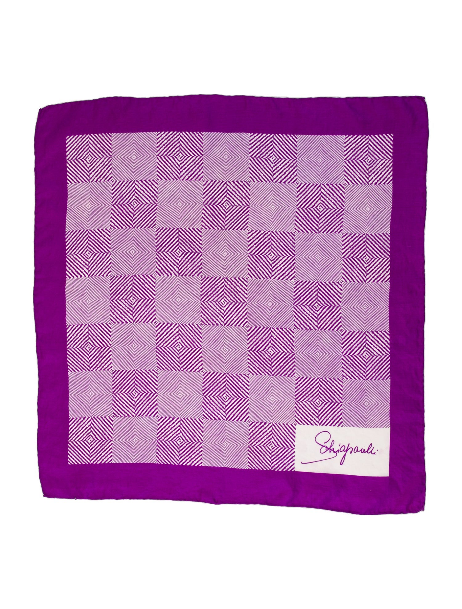 Schiaparelli Silk Printed Bandana