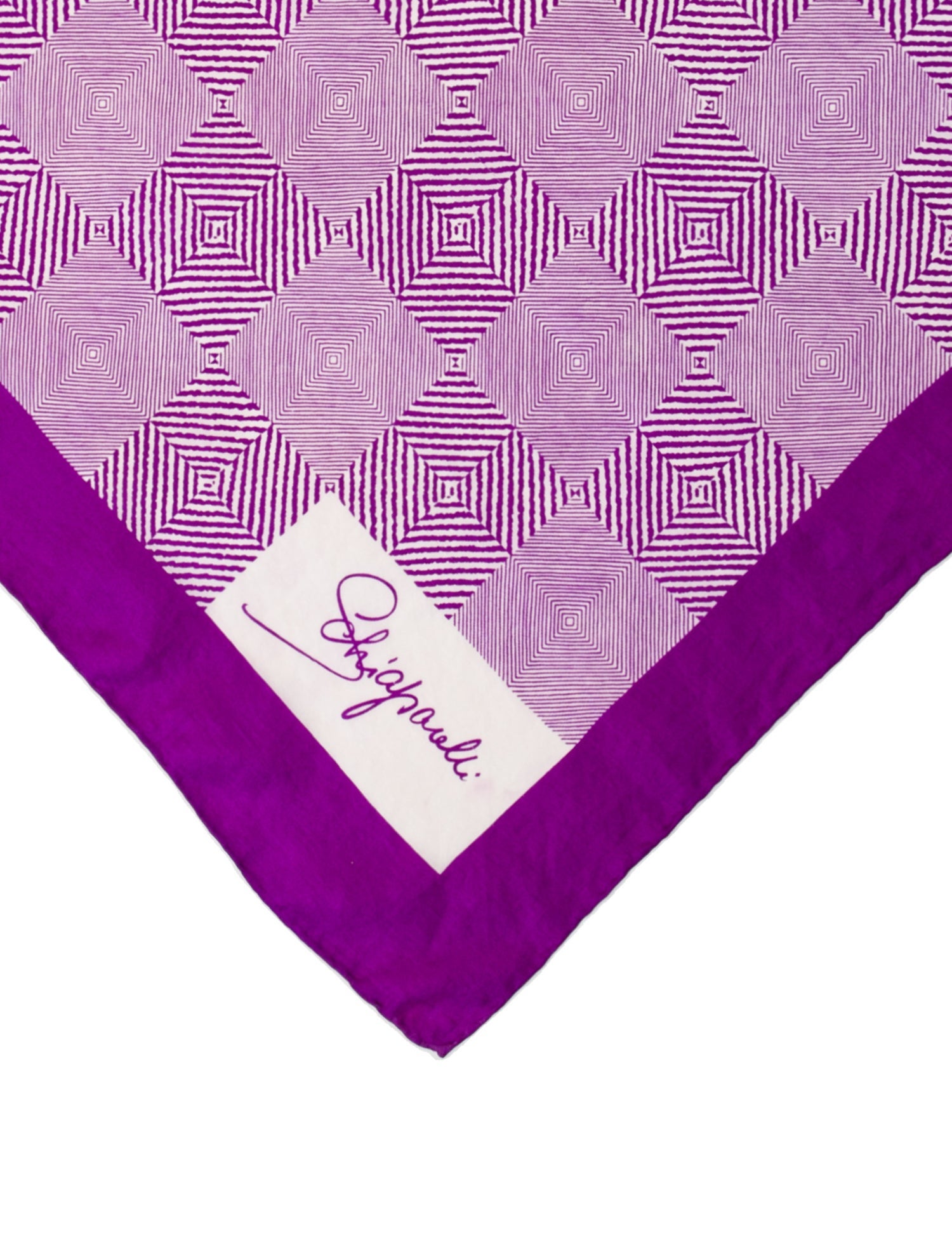 Schiaparelli Silk Printed Bandana