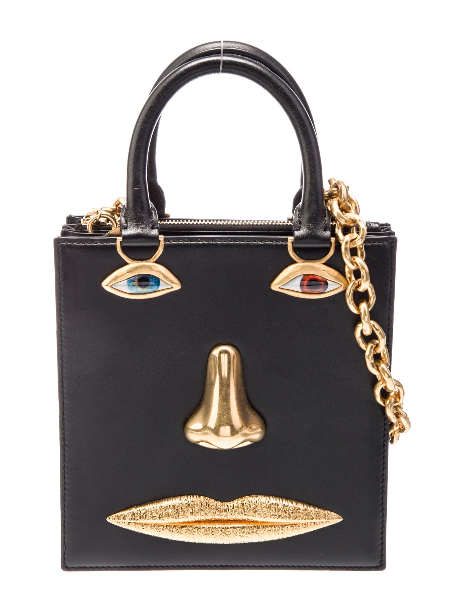 Schiaparelli Leather Shoulder Bag