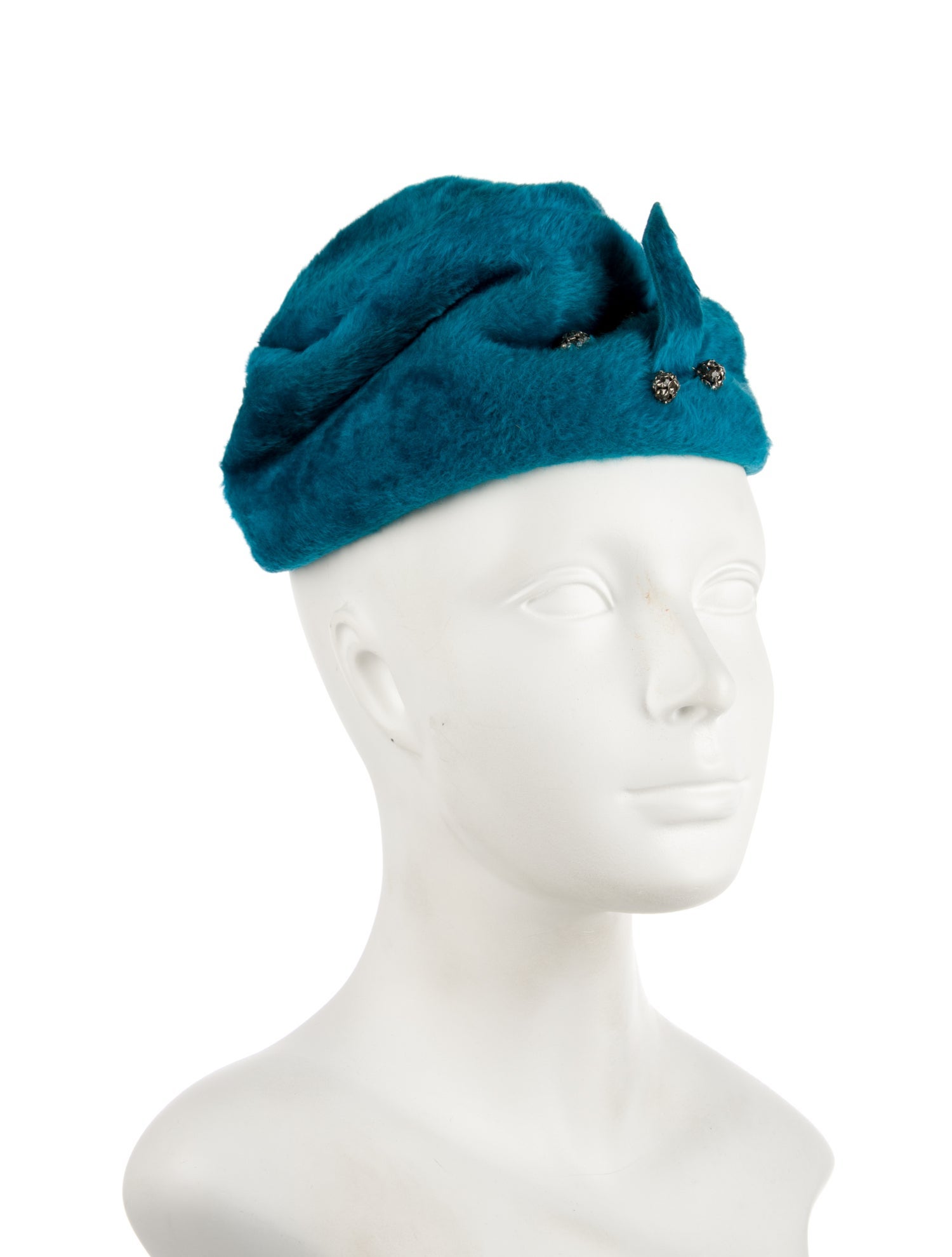 Schiaparelli faux fur hat