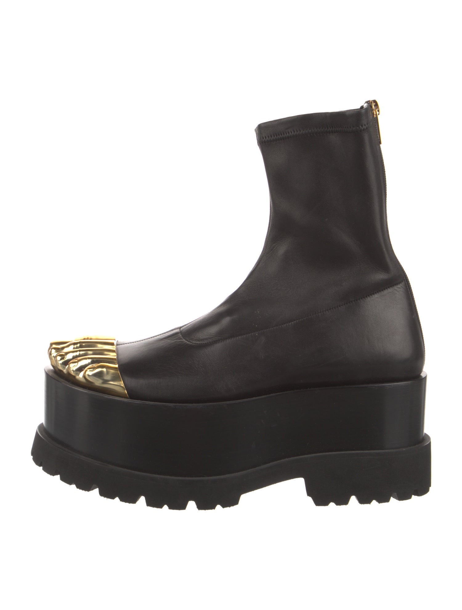 Schiaparelli Leather Sock Boots