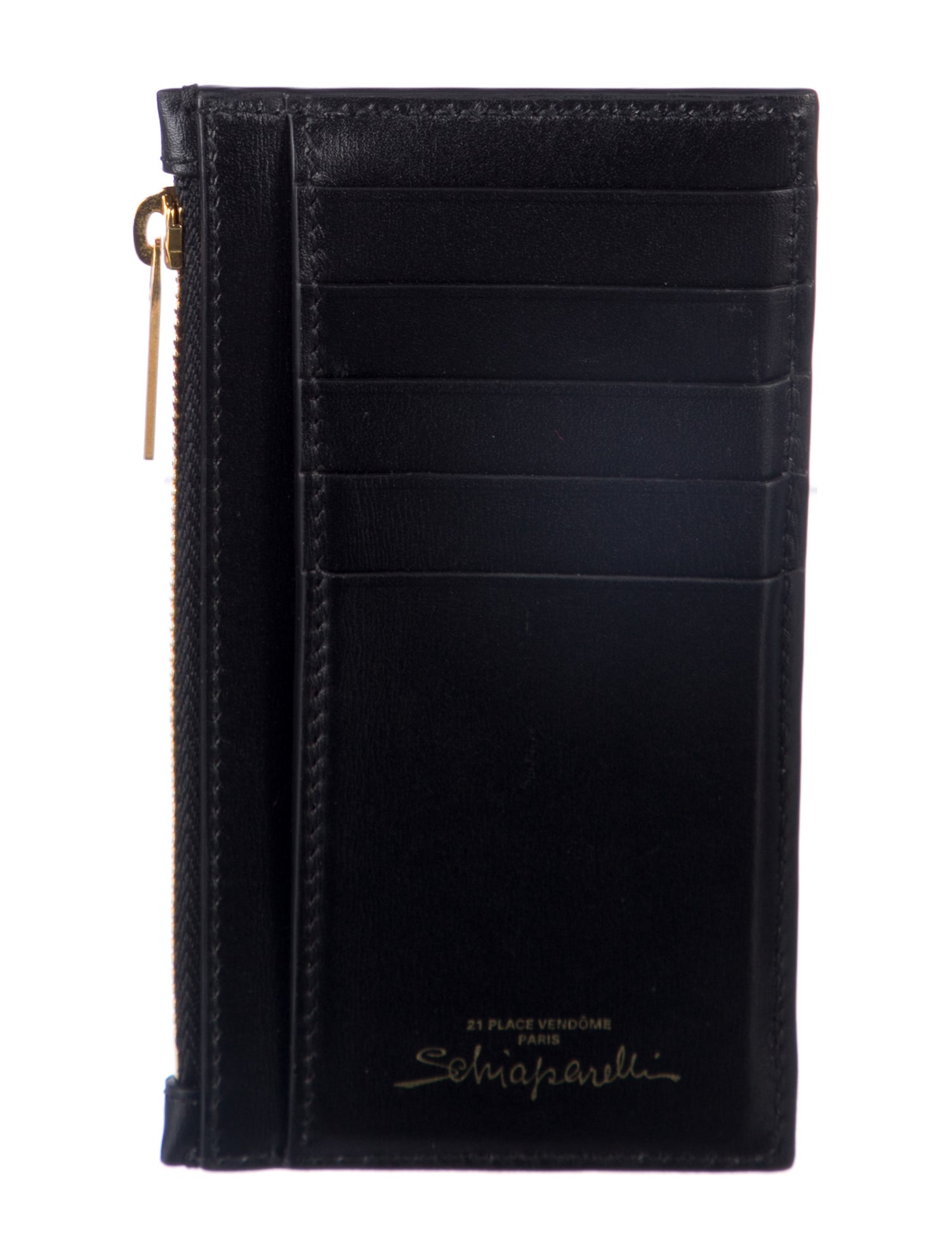 Schiaparelli Leather Printed Wallet