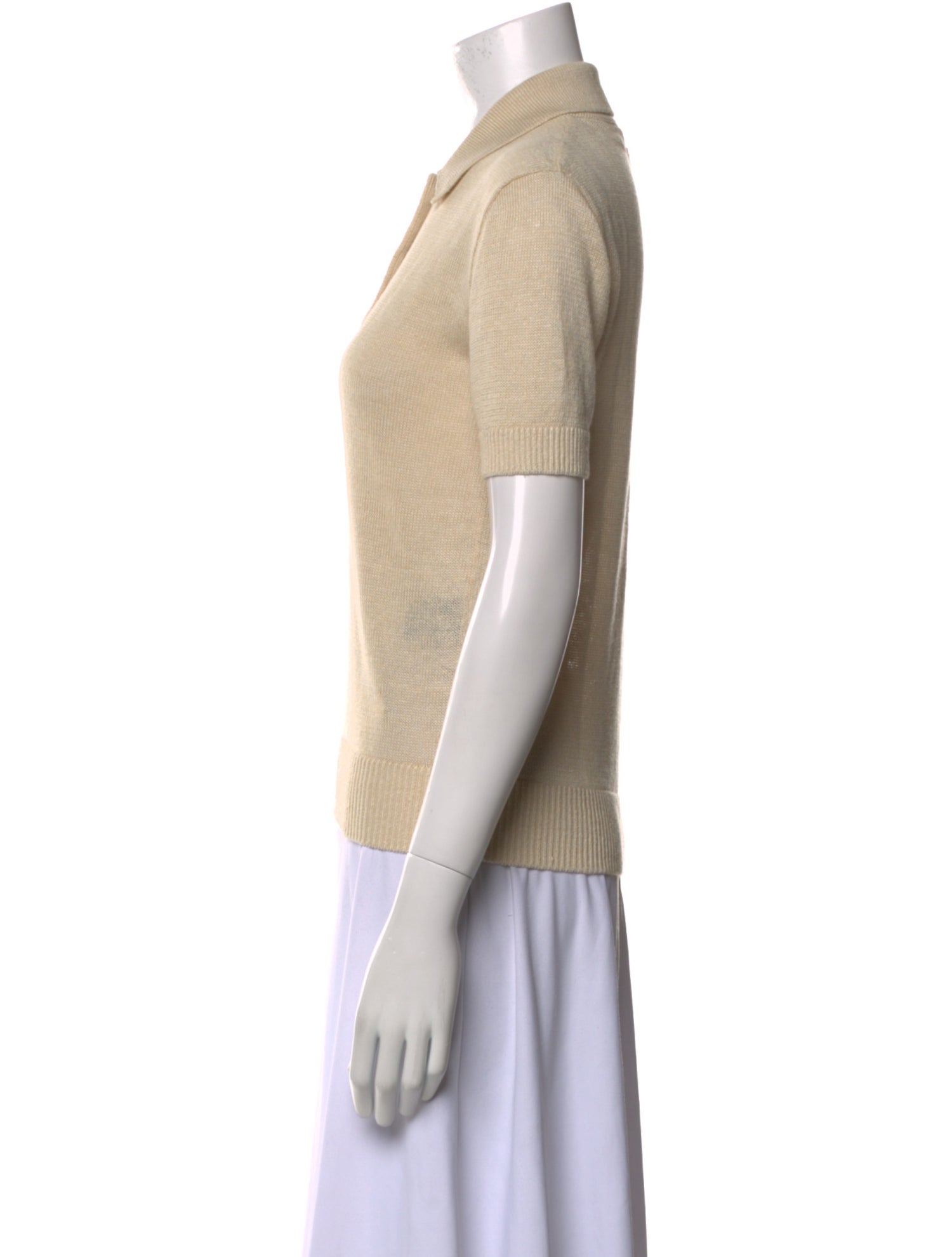 Schiaparelli Linen Crew Neck Sweater