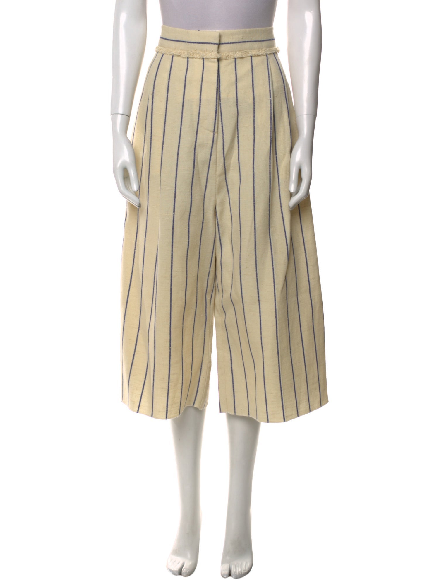 Schiaparelli Virgin Wool Wide Leg Pants