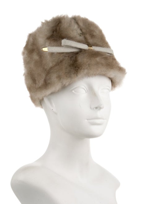 Schiaparelli Fur Mouflon Hat