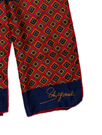 Schiaparelli Silk Printed Scarf