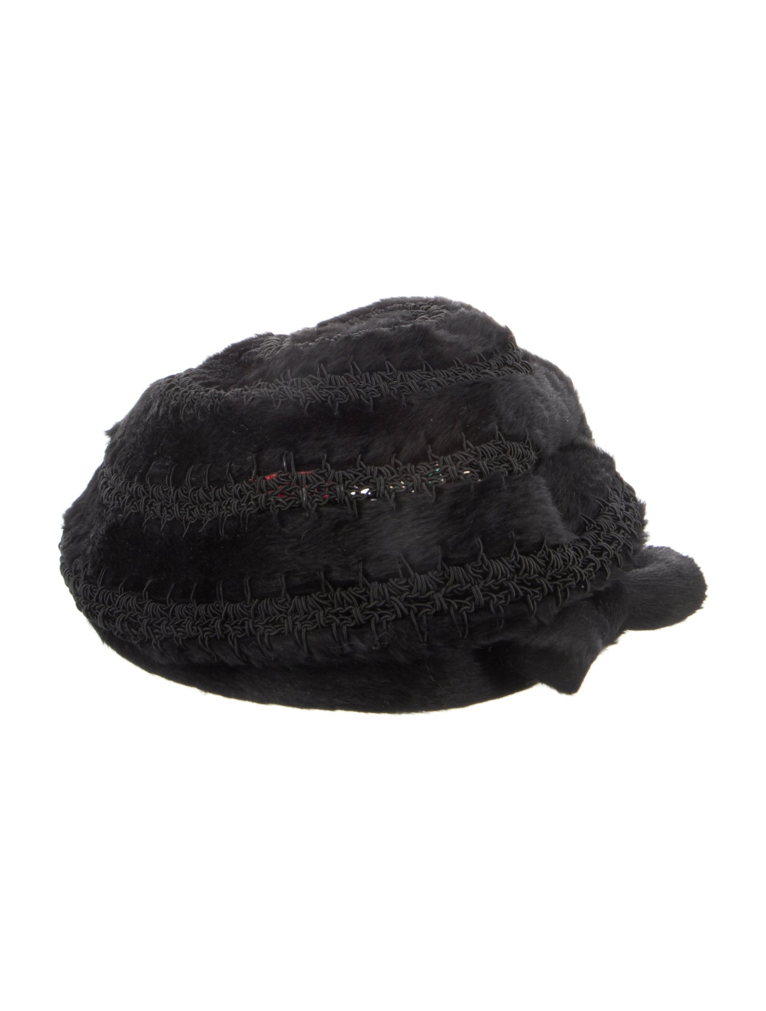 Schiaparelli Fur Beret Hat
