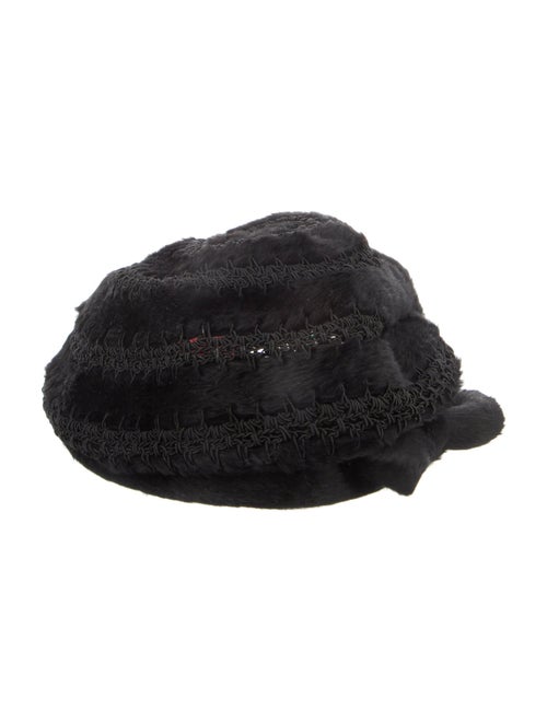 Schiaparelli Fur Beret Hat