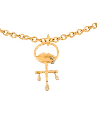 Schiaparelli Skinny Metal Waist Belt