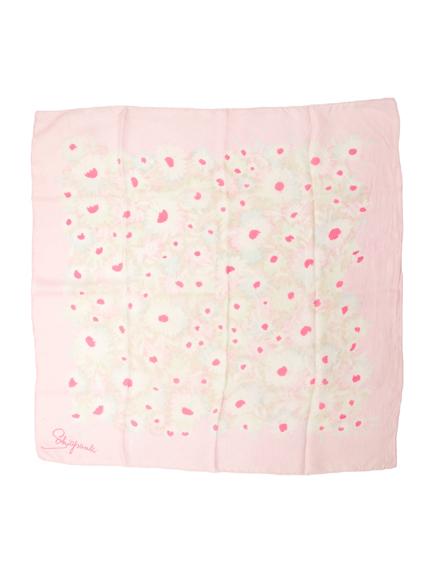 Schiaparelli Floral Print Bandana